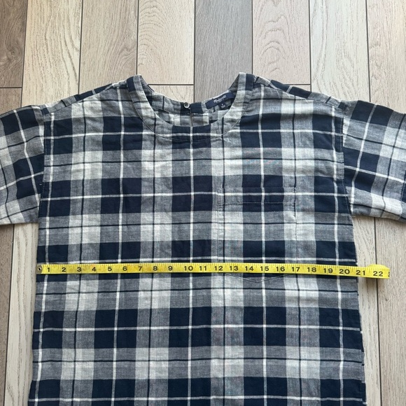 Madewell Plaid Short Sleeve Shirt - Picture 3 of 6